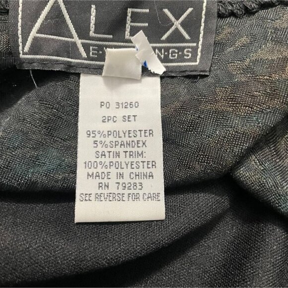 Alex Evenings Size XL  Top Blouse Jacket Party Cocktail Wedding - Picture 6 of 7